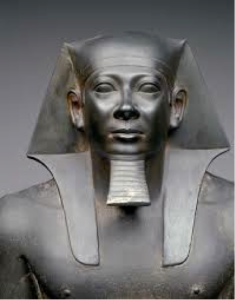 Bust of Egyptian Pharoah statue